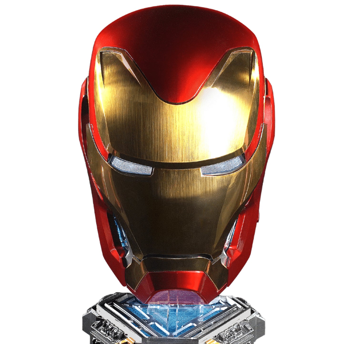 Iron Man MK50 Wearable Helmet - Voice, Touch & Remote Control with LED Eyes & Friday Greetings